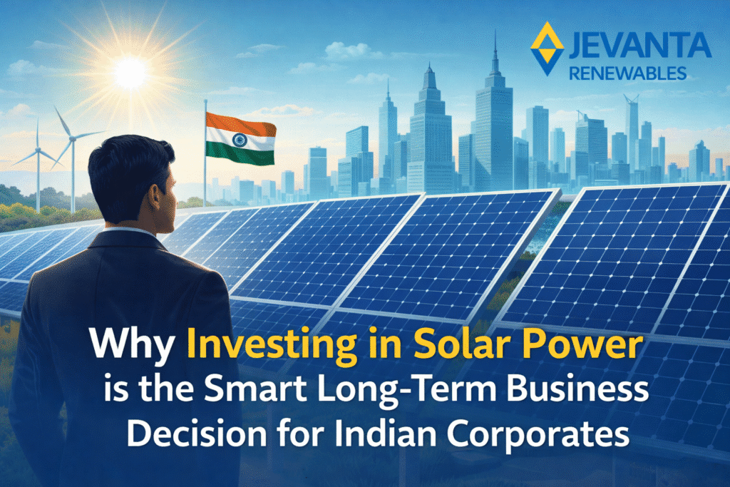 Why Investing in Solar Power is the Smart Long-Term Business Decision for Indian Corporates