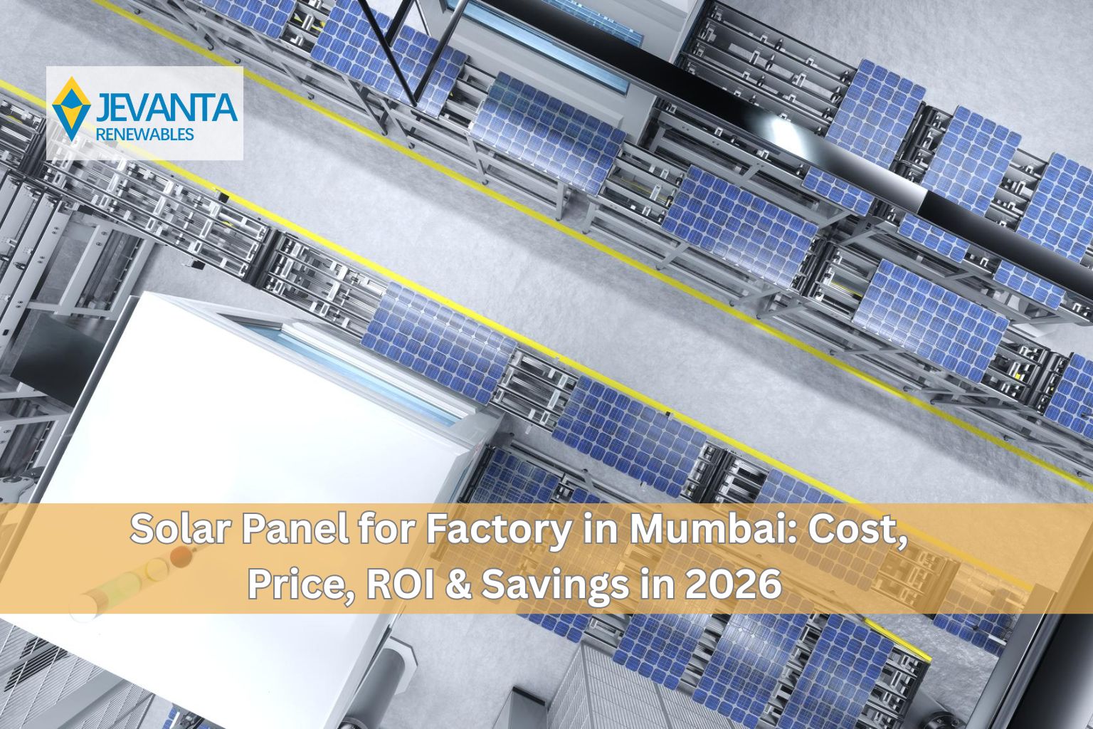 Solar Panel For a Factory in Mumbai
